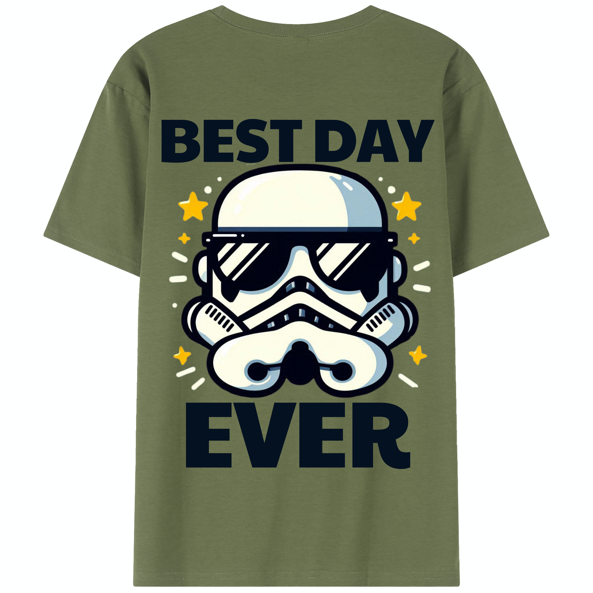 （画像用） スター・ウォーズ Star Wars 綿100％半袖Tシャツ（背面プリント）